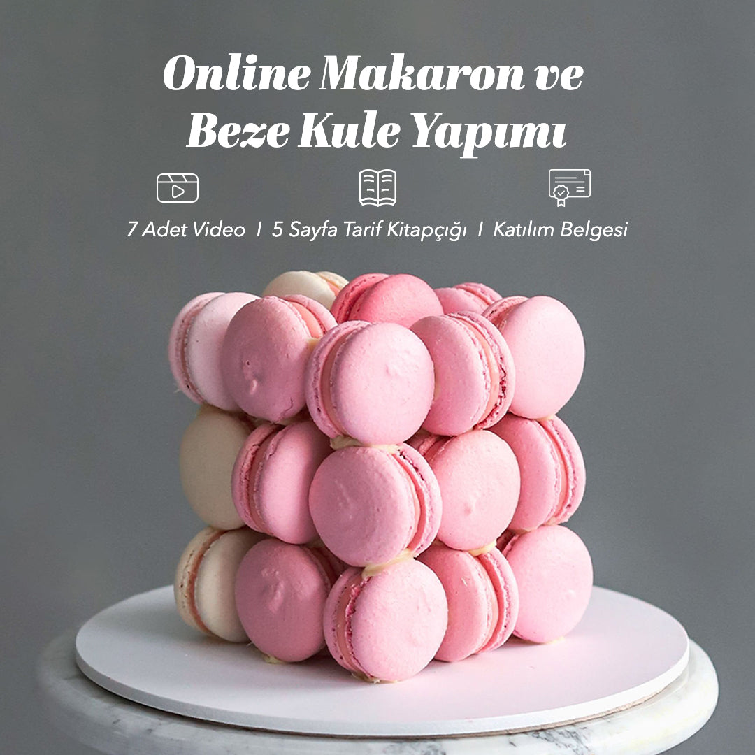 Online Makaron ve Beze Kule Yapımı