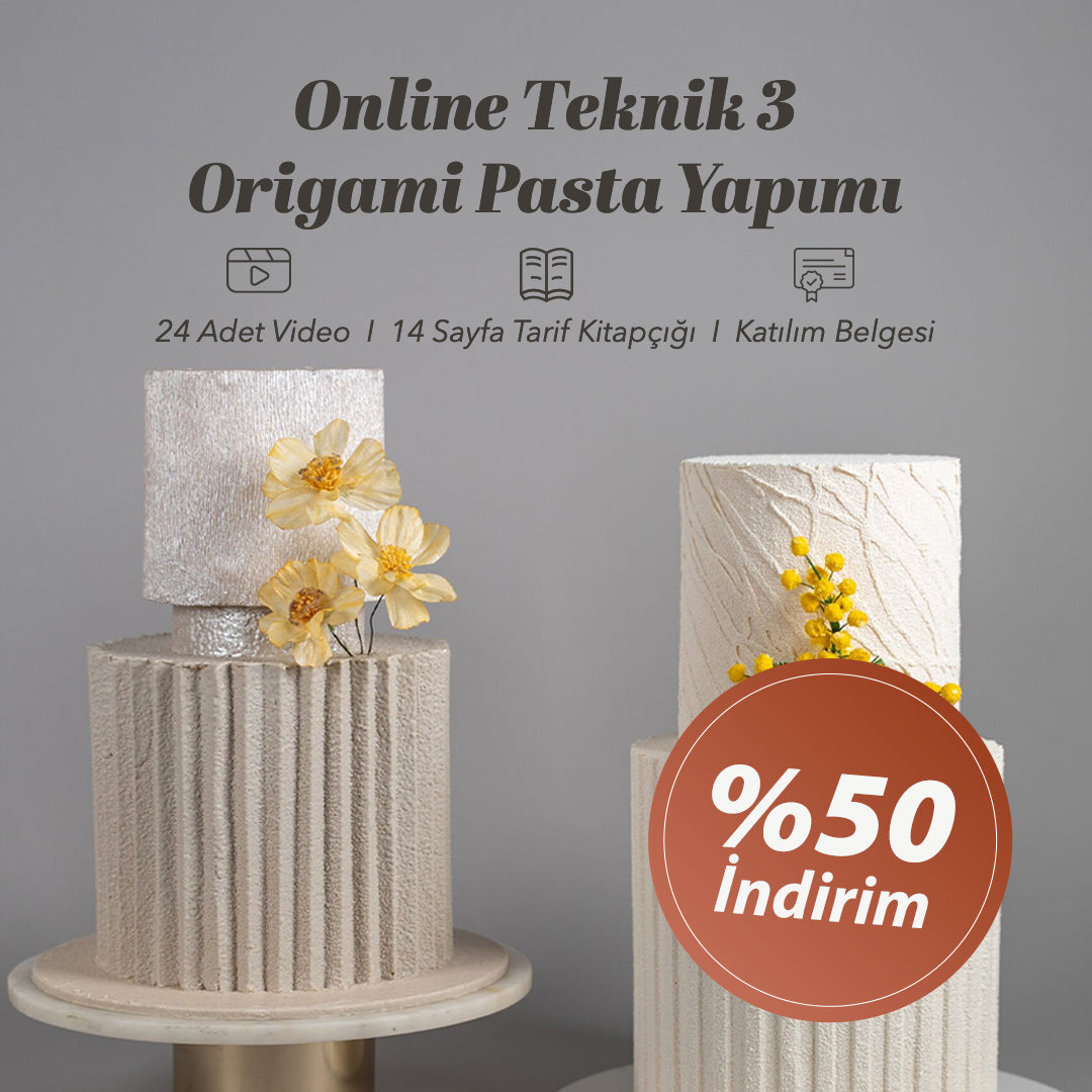 Online Origami Cake Making Course
