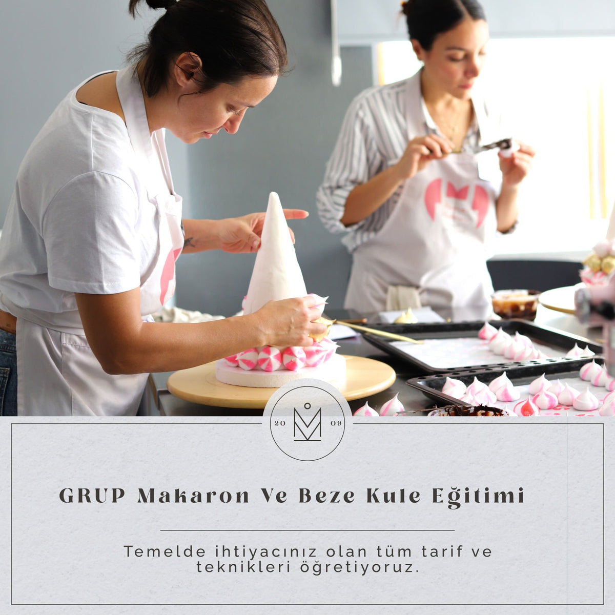 Makaron ve Beze Kule Yapımı