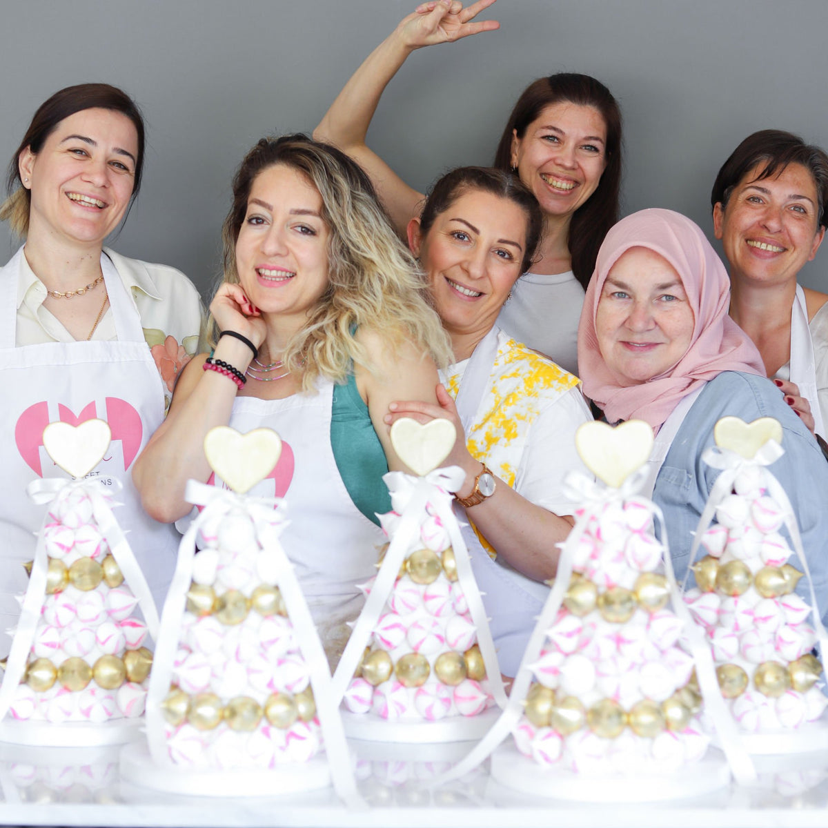 Makaron ve Beze Kule Yapımı