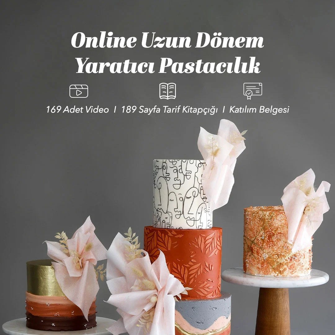 Online Uzun Dönem Yaratıcı Pastacılık